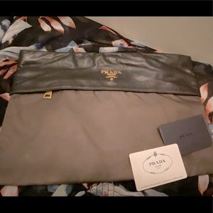 Prada Clutch - Nylon/Leather